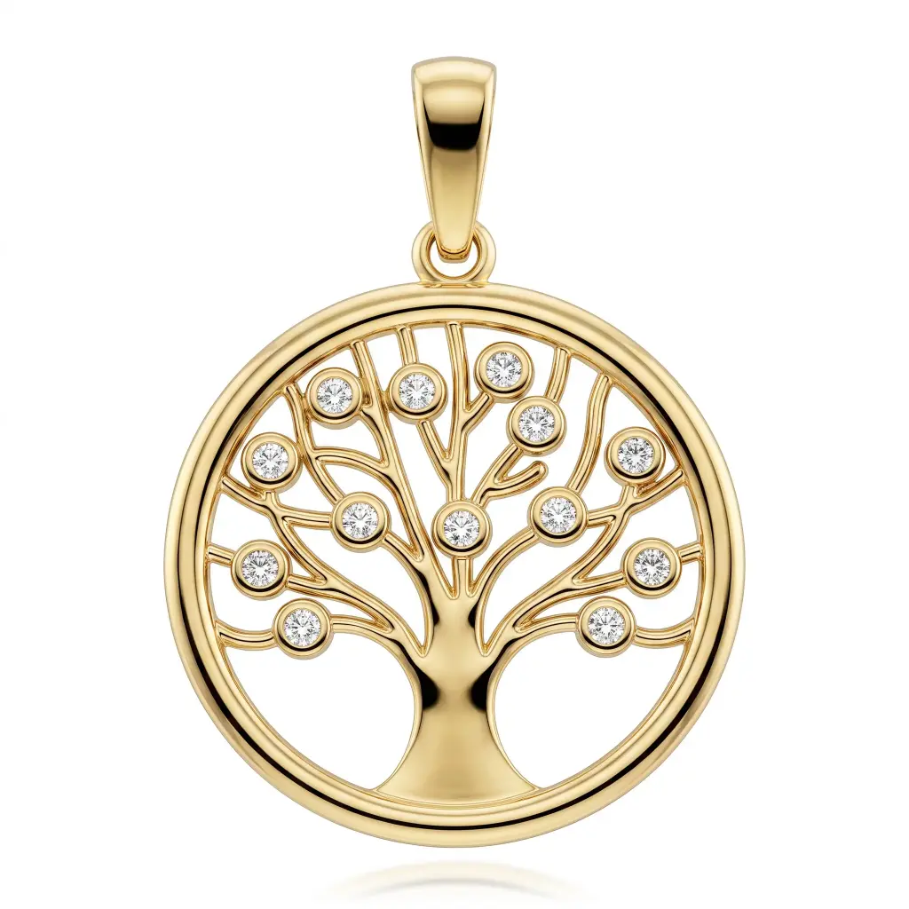 Colgante Arbol de la Vida Piedras
