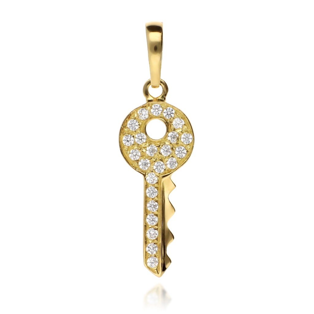 Colgante Llave Oro Amarillo