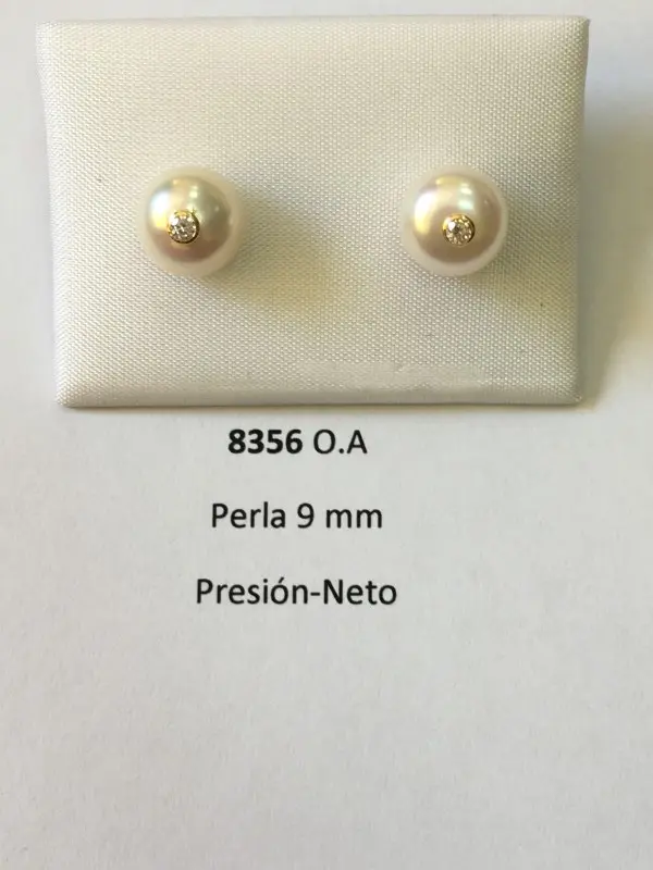 Pendientes Presión Perla