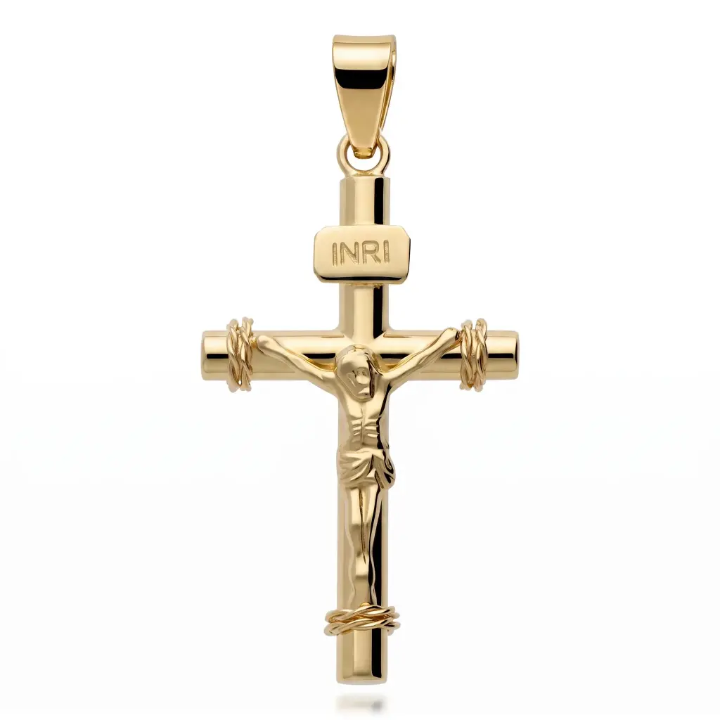 Cruz Cristo Troquel Tubo Cuerdas 2.5 mm