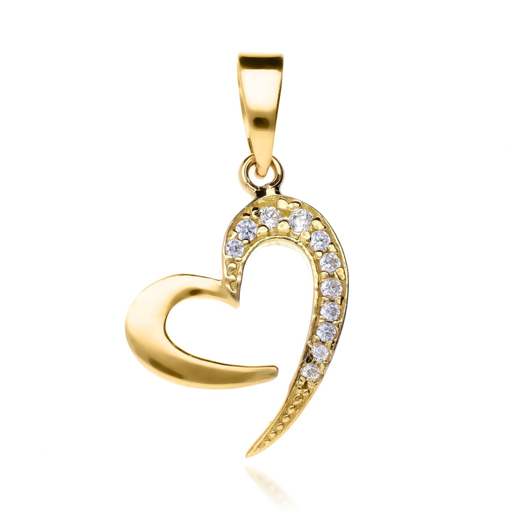 Colgante Corazón Oro Amarillo