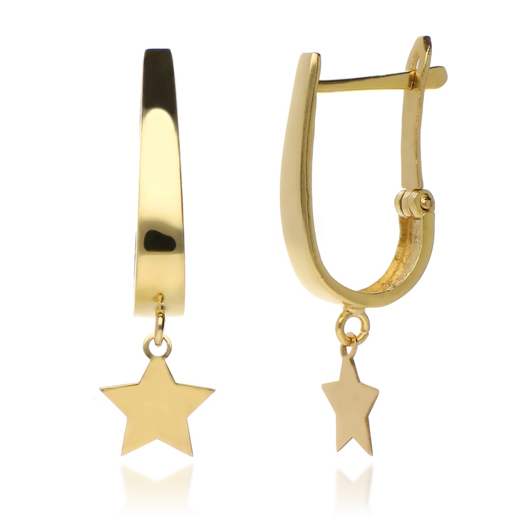 Pendientes Catalán con Estrella