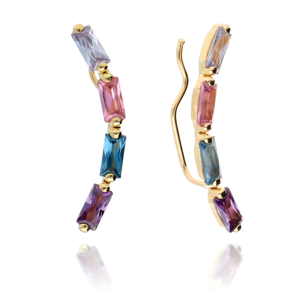 Pendientes Trepador Color