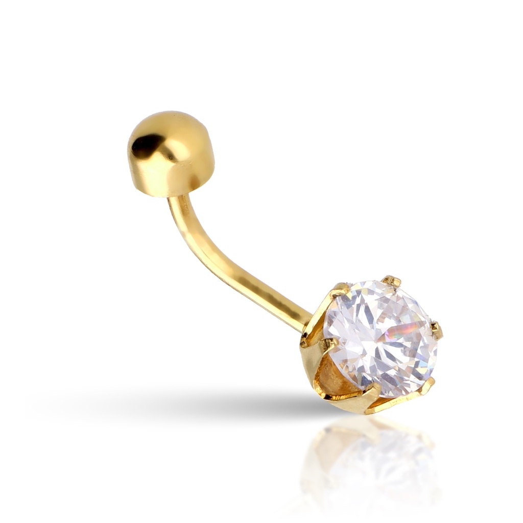 Piercing Ombligo Circonita