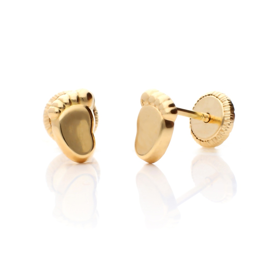 Pendientes Tuerca Pies