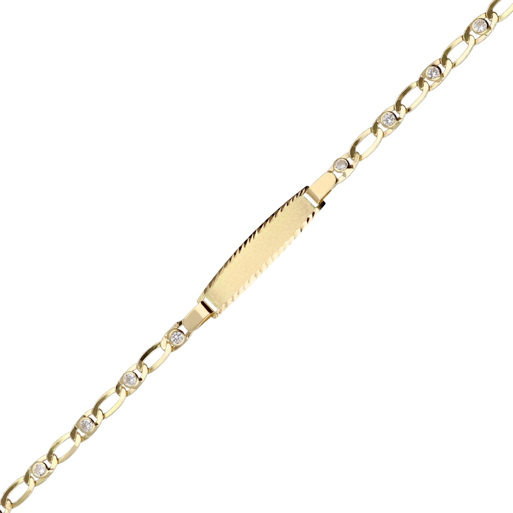 Pulsera Chapa Circonitas