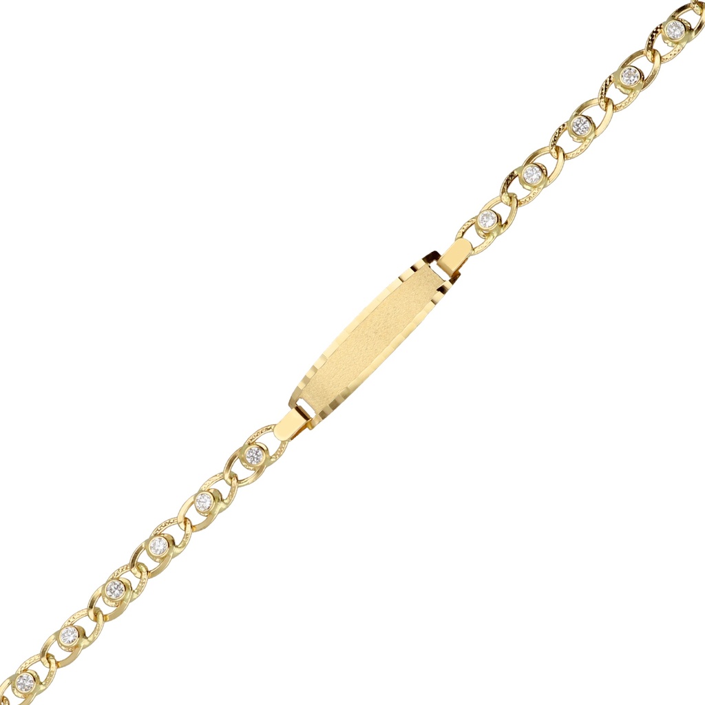 Pulsera Chapa Circonitas