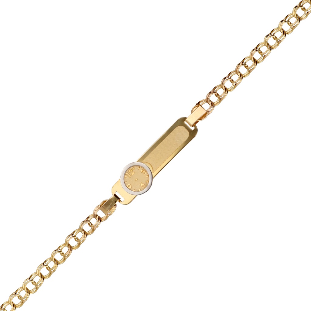 Pulsera Bebé Chapa Húngara Reloj