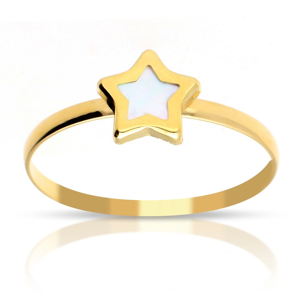 Sortija Estrella Nácar