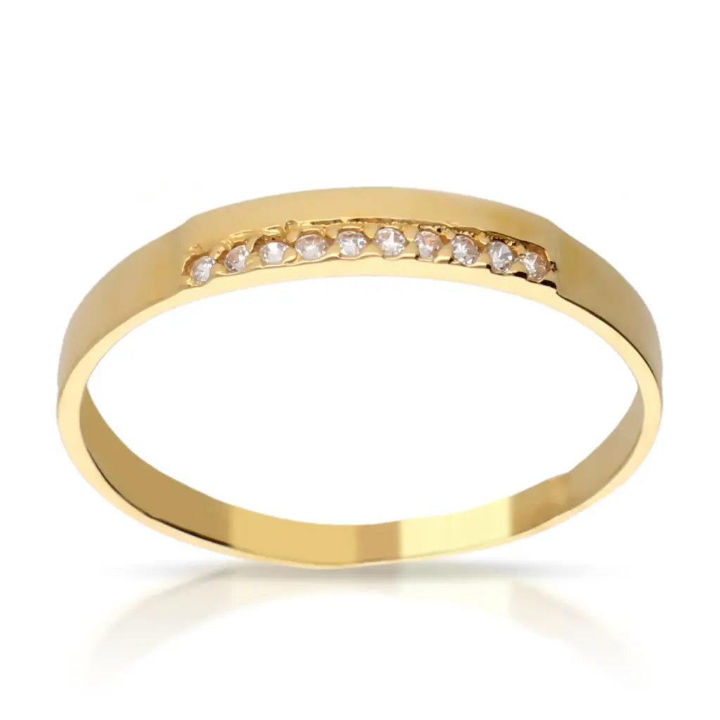 Sortija Circonitas Oro Amarillo