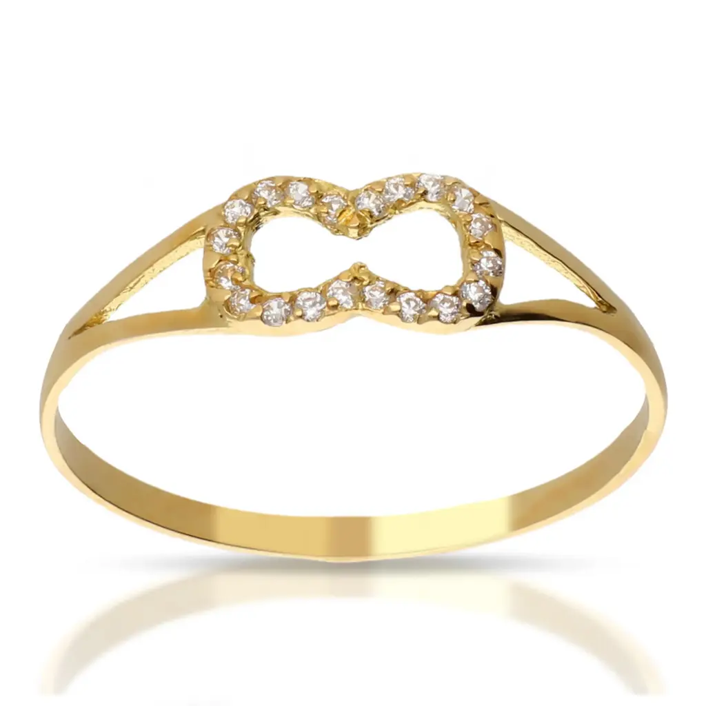 Sortija Circonitas Oro Amarillo