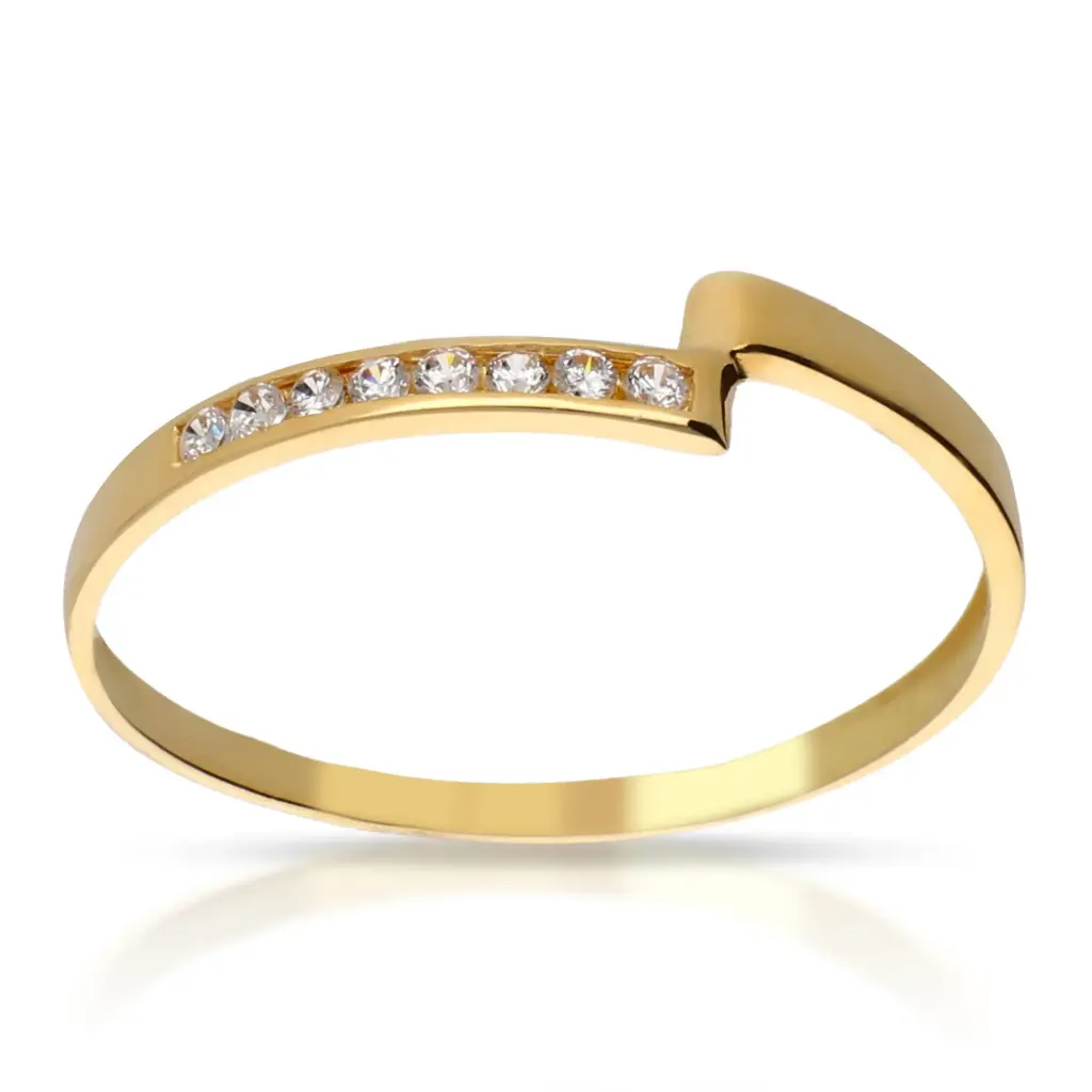 Sortija Circonitas Oro Amarillo
