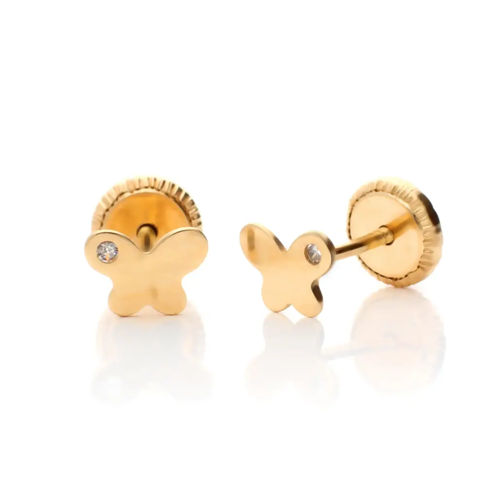 Pendientes Tuerca Mariposa