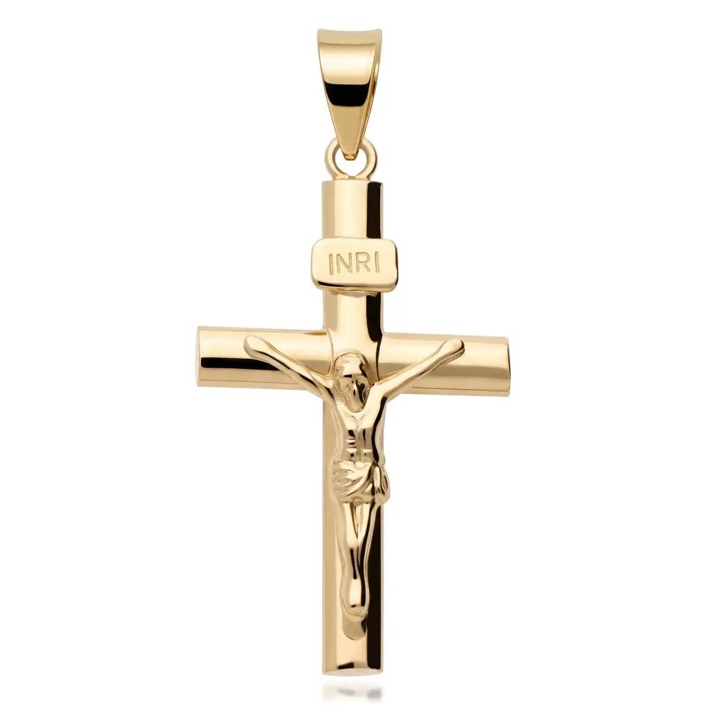 Cruz Cristo Troquel Oval 3.5 mm