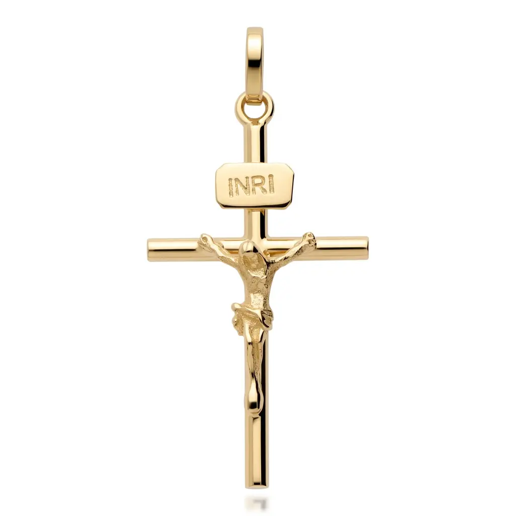 Cruz Cristo Fundición Tubo 1.5 mm