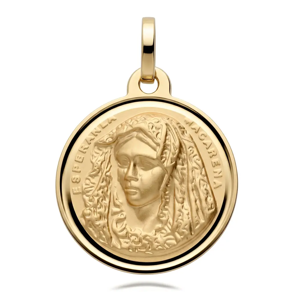 Medalla Virgen de la Macarena Bisel