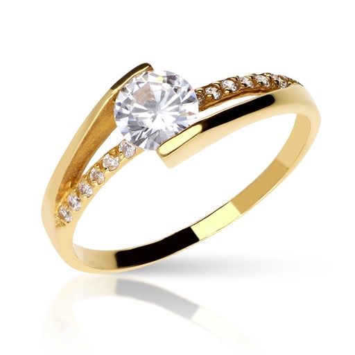 [3180-1] Sortija Engaste Oro Amarillo