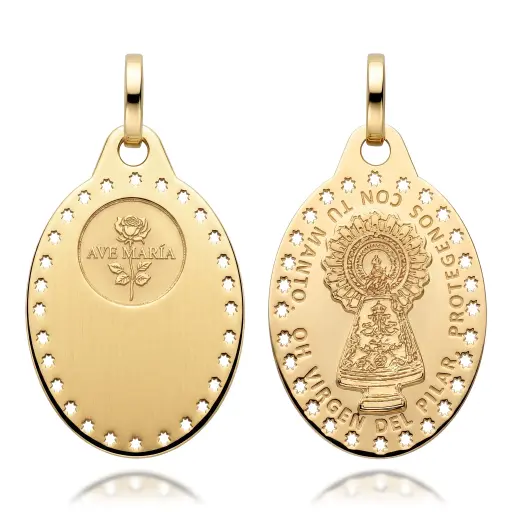[6706] Medalla Virgen del Pilar