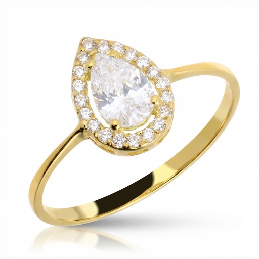 [7985s] Sortija Engaste Oro Amarillo