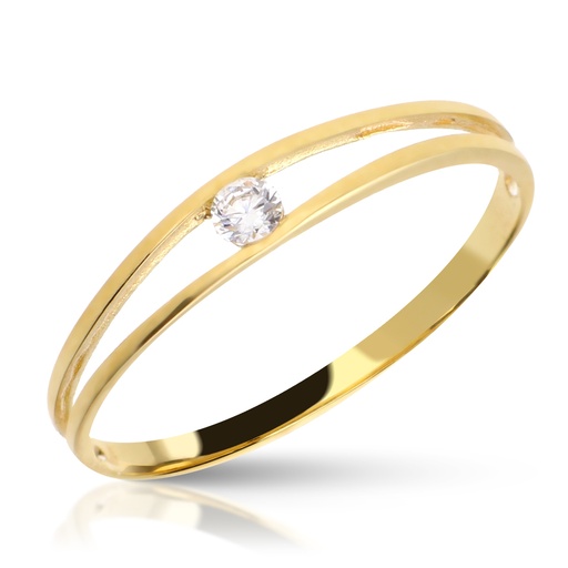 [3542 OA] Sortija Solitario Oro Amarillo