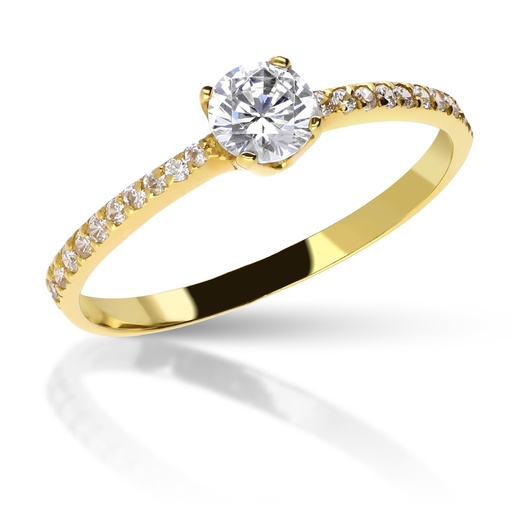 [3302 OA] Sortija Engaste Oro Amarillo