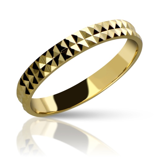 [G] Alianza Talla 4 mm Plana Oro Amarillo