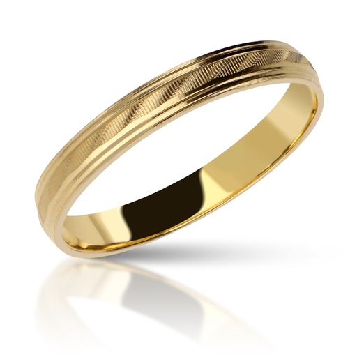 [i] Alianza Talla 3 mm Plana Oro Amarillo