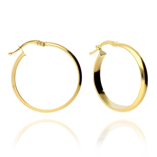 [AROS CAT 4] Pendientes Aros 4 mm Media Caña Catalán