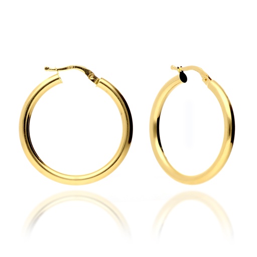 [AROS TUBO 3 CAT] Pendientes Aros 3 mm Tubo Catalán