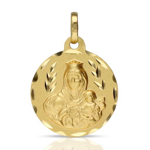 [6409] Medalla Virgen del Carmen Talla Clásica