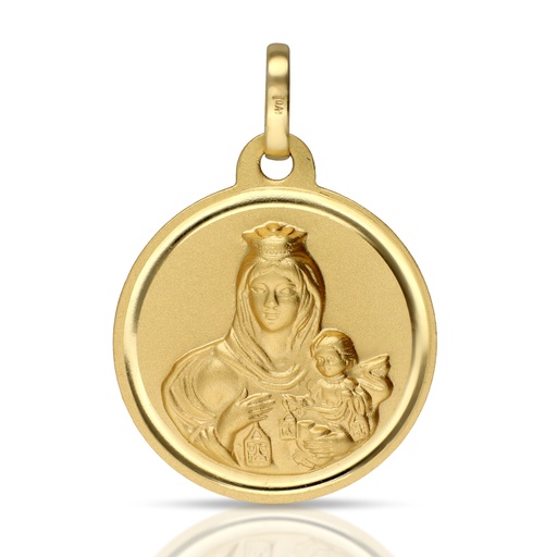 [6562] Medalla Virgen del Carmen Talla Bisel