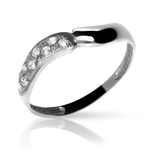 [3048 OBL] Sortija Engaste Oro Blanco
