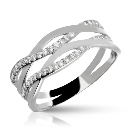 [3123 OBL] Sortija Engaste Oro Blanco