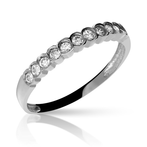 [3204 OBL] Sortija Engaste Oro Blanco