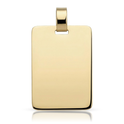 [2186] Colgante Placa