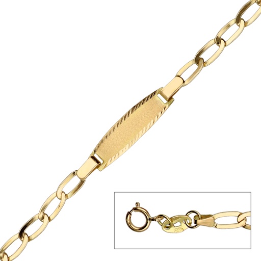 [5044] Pulsera Bebé Chapa Bilbao