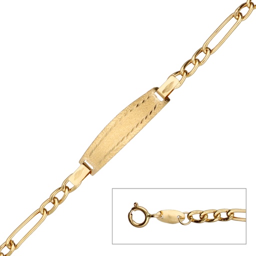 [5907] Pulsera Bebé Chapa 3x1