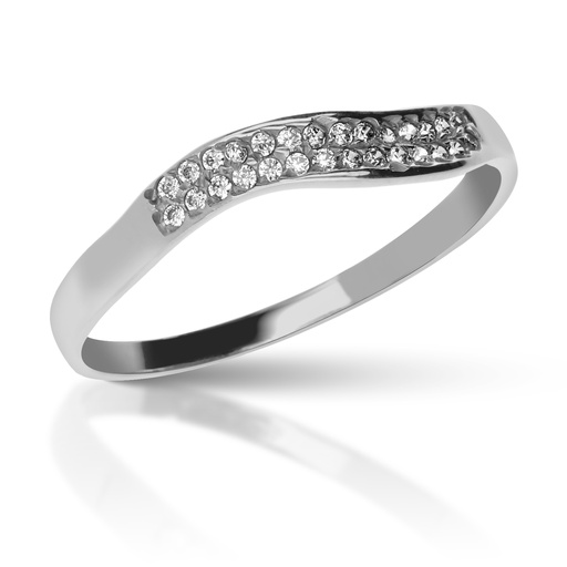 [3313 OBL] Sortija Engaste Oro Blanco