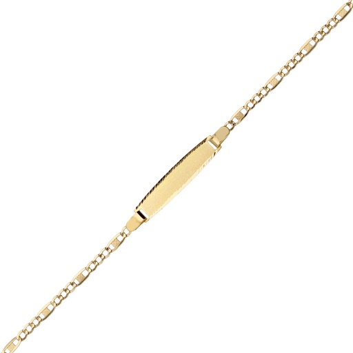 [5190] Pulsera Chapa Lisa