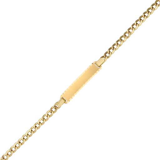 [5149] Pulsera Chapa Lisa