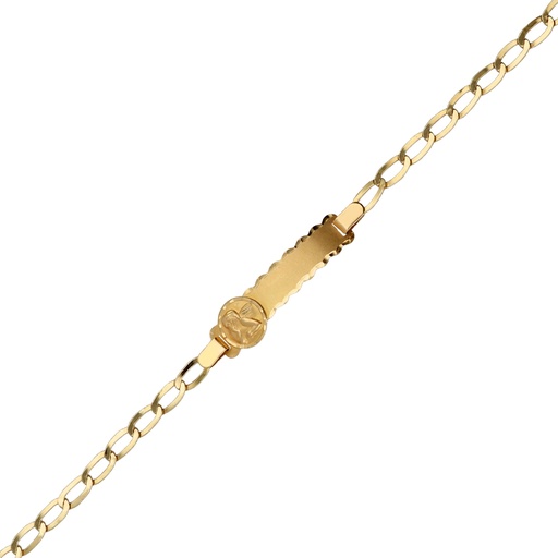 [5149] Pulsera Chapa Lisa Angelito
