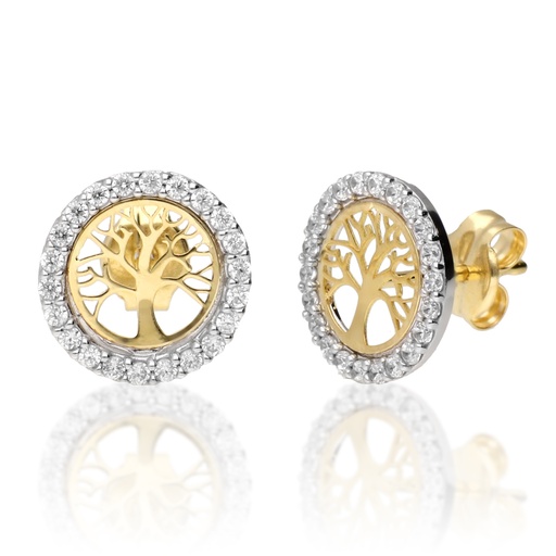 [7369 4] pendientes arbol vida 4