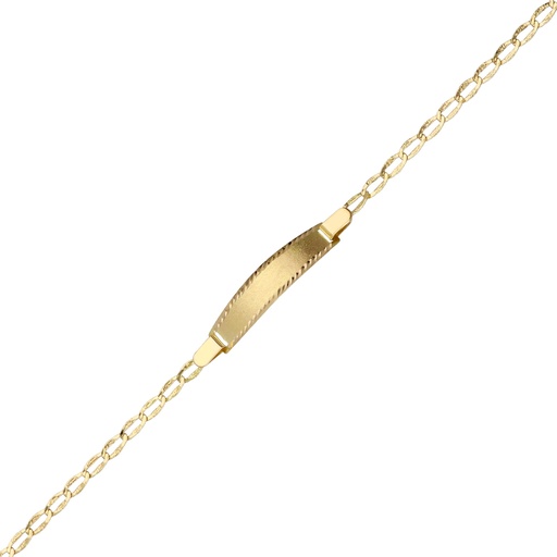 [5149] Pulsera Chapa Lisa