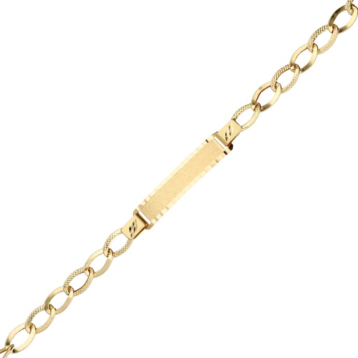 [5638] Pulsera Chapa Lisa