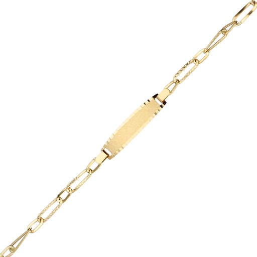 [5638] Pulsera Chapa Lisa