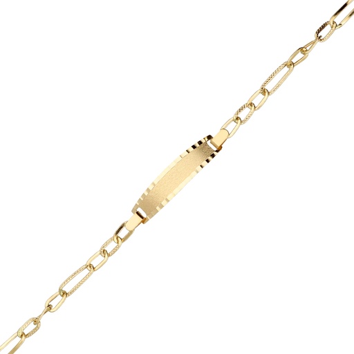 [5638] Pulsera Chapa Lisa