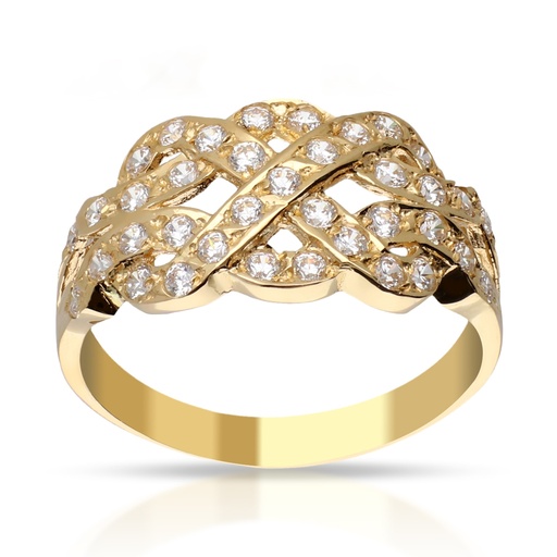 [4109s] Sortija Engaste Oro Amarillo