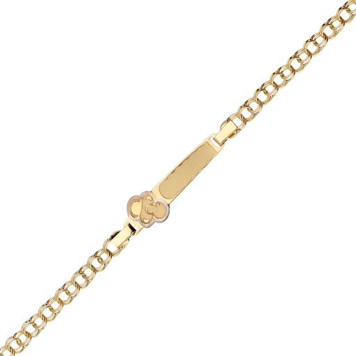 [5708] Pulsera Bebé Chapa Húngara Chupe