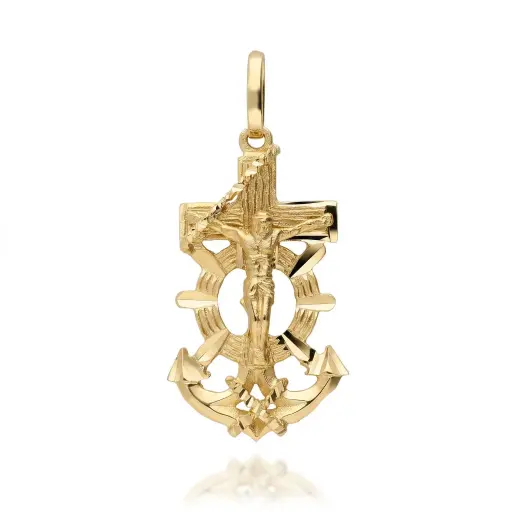 [6030] Cruz Marinera Cristo Fundición