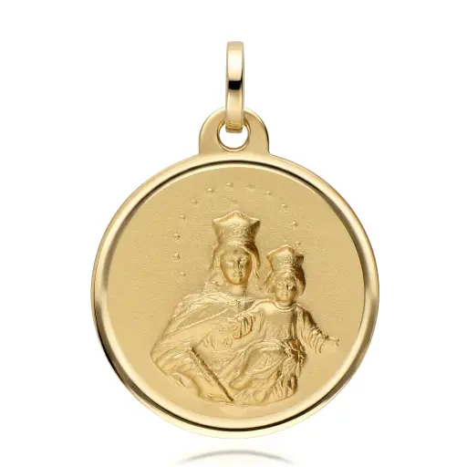 [6454 B] Medalla Virgen Mª Auxiliadora Talla Bisel